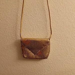 Gold Metallic Purse Formal Wedding Cocktail Prom Festival SPD P